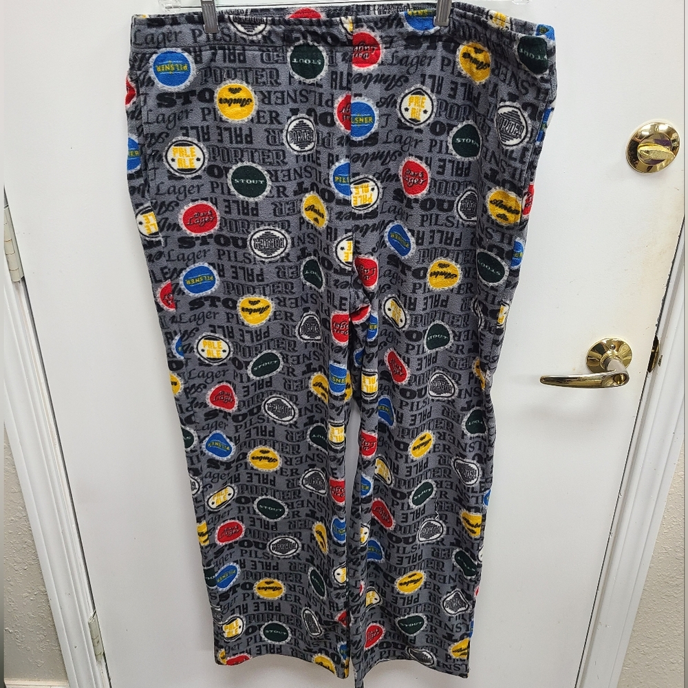 Celebrate Together - Beer Bottlecap Pajama Pants - XL
